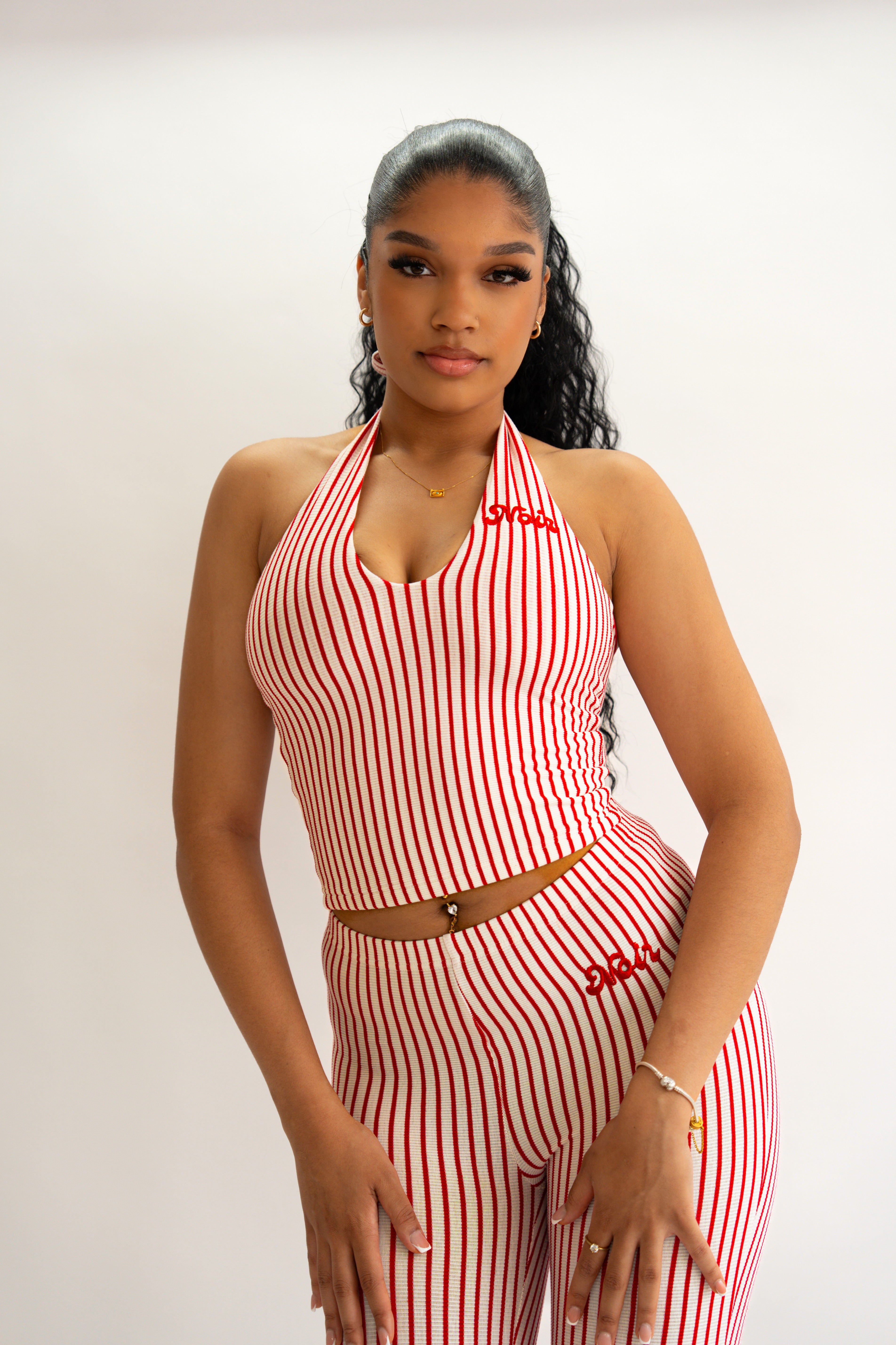 The Signature Stiped Set